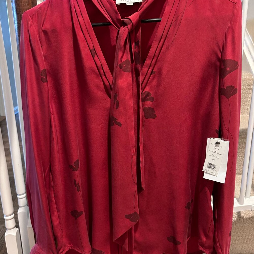 Equipment Fayanna Silk Shirt (with tags)